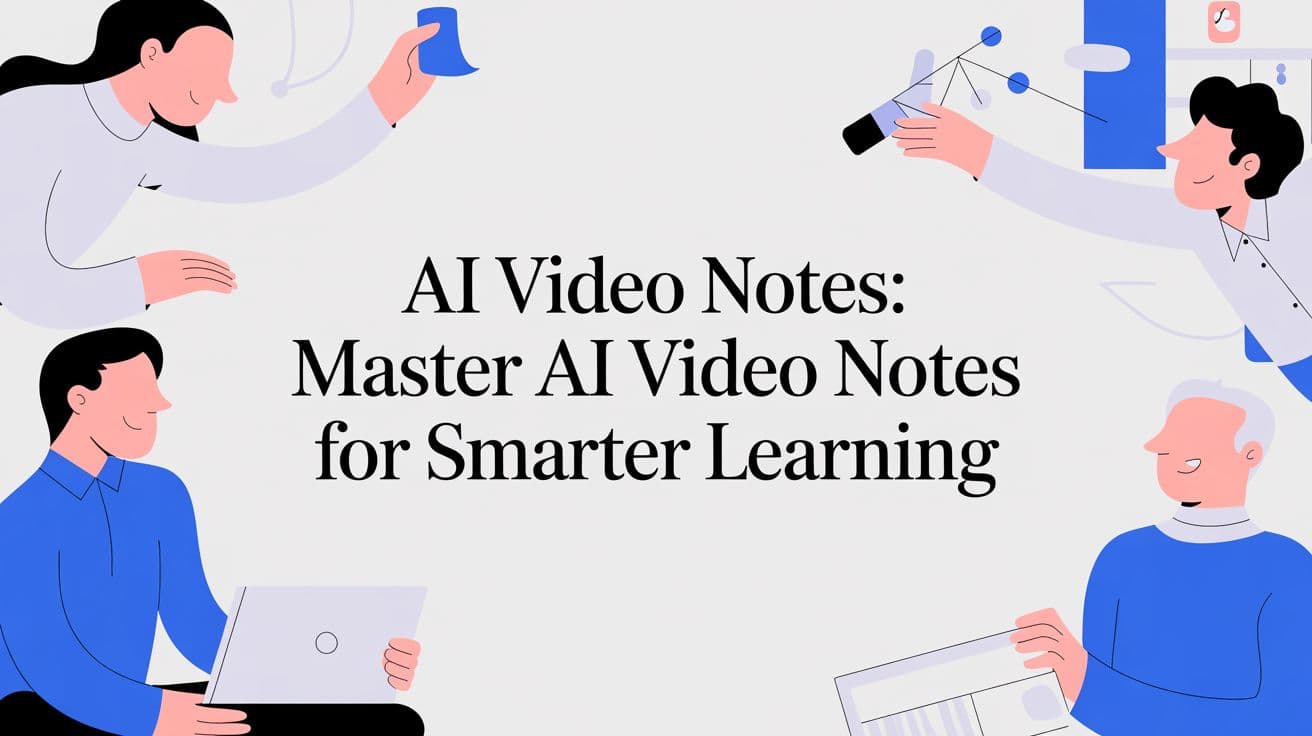 AI Video Note Taking: How It Actually Works