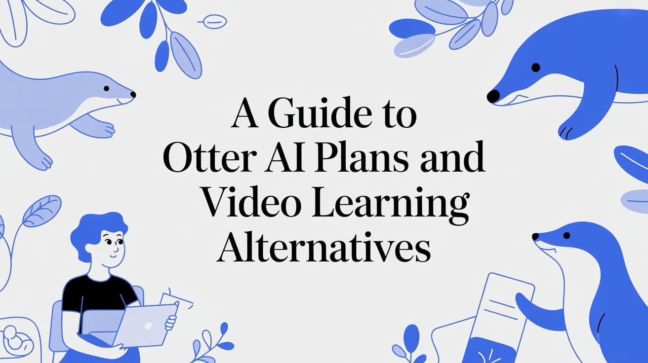 Otter AI alternative for video learning