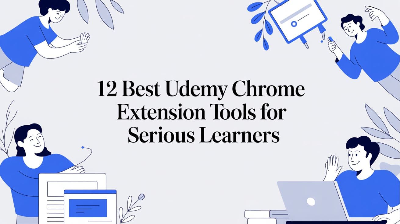12 Best Udemy Chrome Extension Tools for Serious Learners